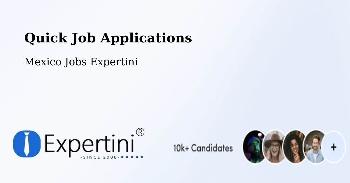 Quick Apply Feature – Chumatlán - Mexico Jobs Expertini